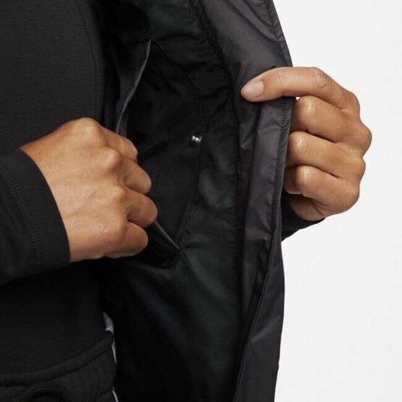 Nike DQ6896 010 Women Sz XL Black Therma-Fit Windrunner Down Bodywarmer Vest - Picture 10 of 10